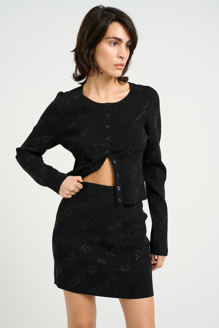 Forudbestilling - Gestuz - Sayagz Cardigan 10909674 - 100017 Black