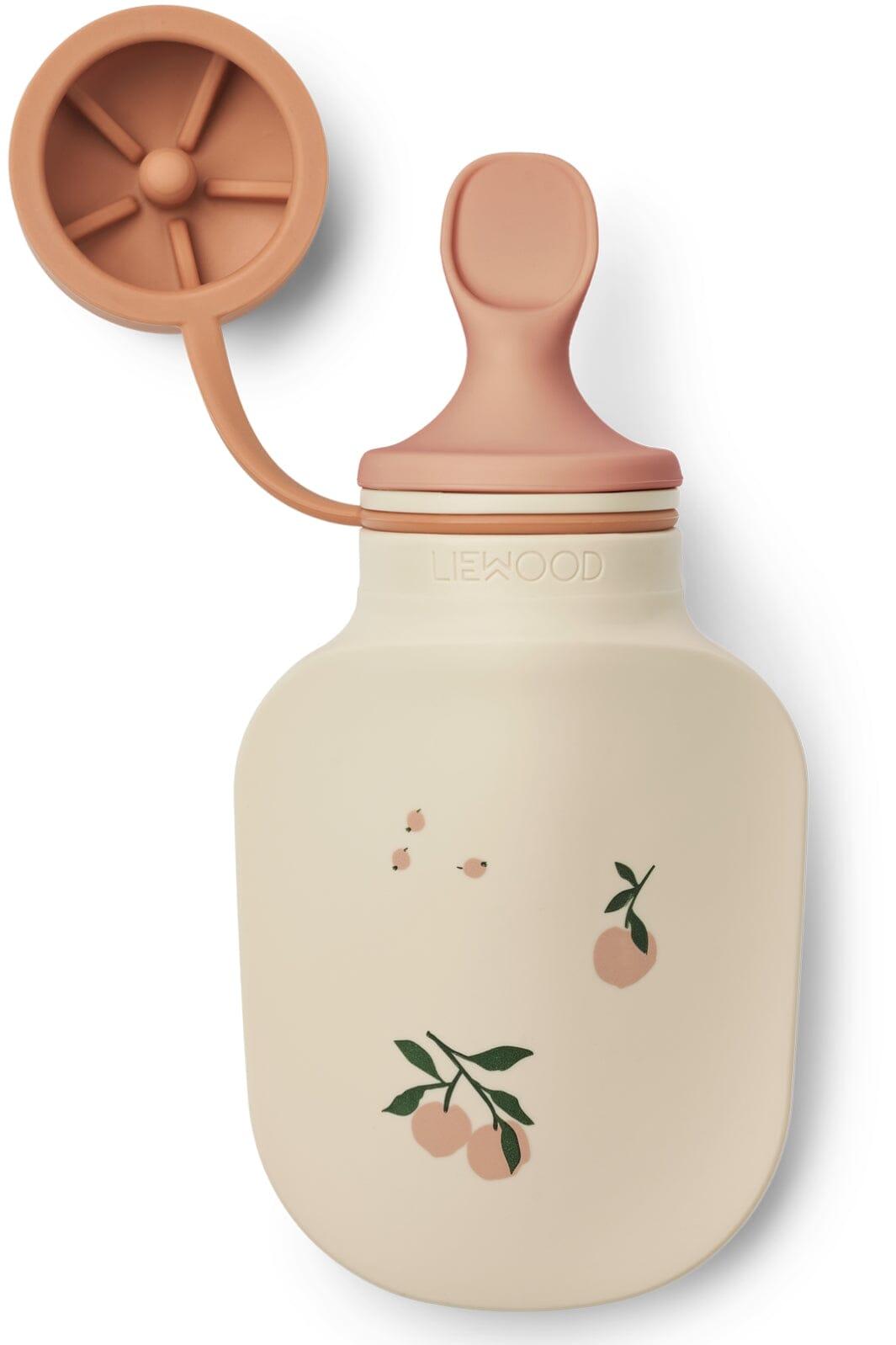 Liewood - Lizzie Smoothie Bottle 2-Pack - Peach / Sea shell