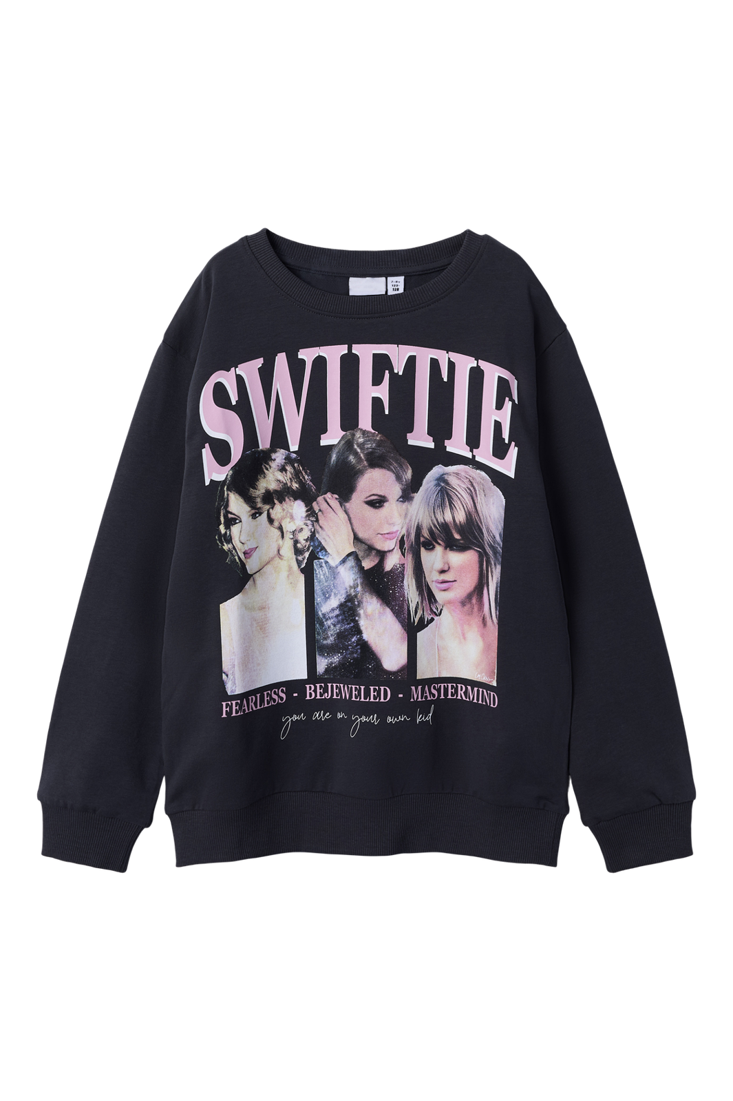 Name It - Nkffera Tswift Nreg Sweat Sky - 4846217 Asphalt