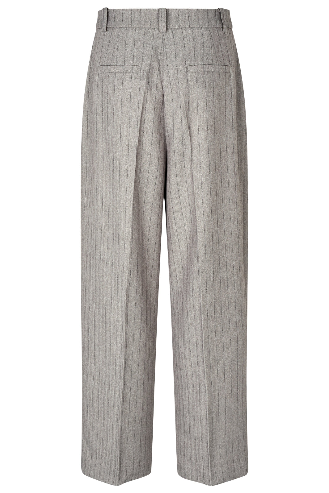 Modström - Meridamd Pants 58192 - 13618 - Grey Melange Pinstripe