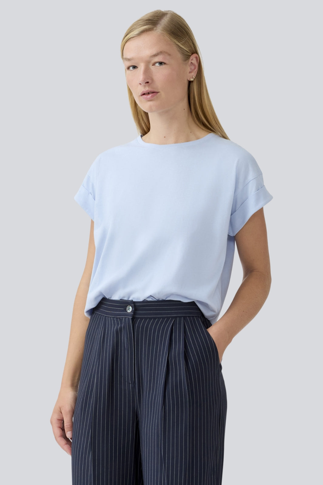 Modström - Brazilmd Short T-Shirt 57072 - 3352 - Cashmere Blue