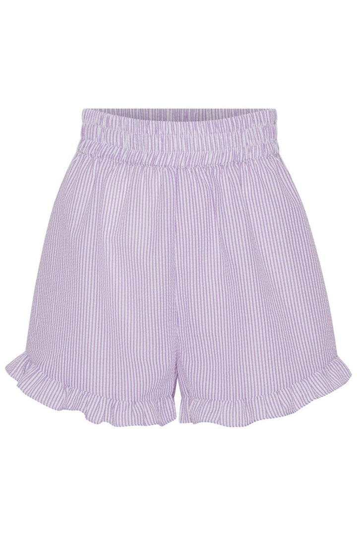 A-View - Sonja Shorts - 116 Purple/White Shorts 