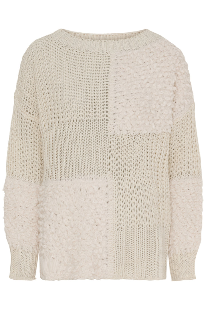 Marta Du Chateau - Mdcdelphine Knit 24504 - Calce/Panna