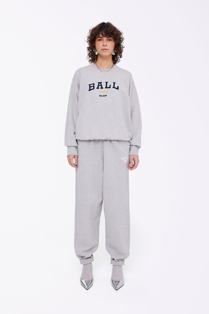 Ball - Baltaylor Sweatshirt - 204054 Medium Grey Melange Sweatshirts 