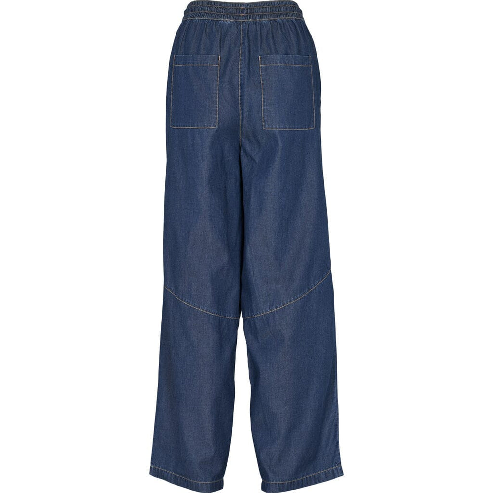 Basic Apparel - Bine Pant - 103 Mid Blue Bukser 