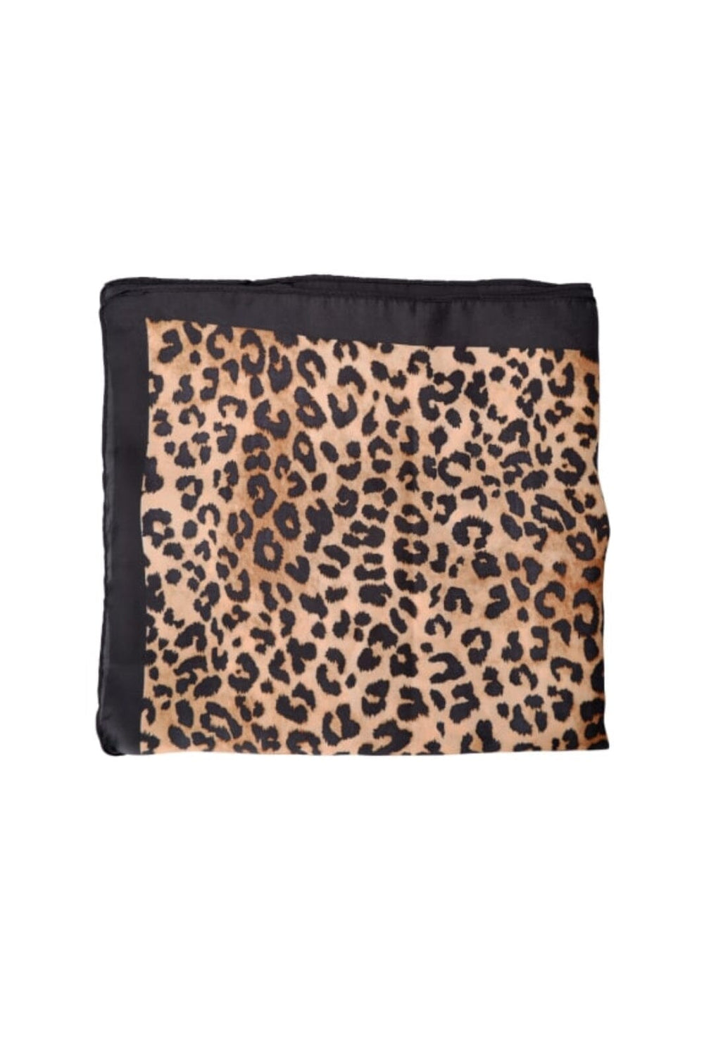 Black Colour - Bcdalby Satin Scarf - Leopard Tørklæder 