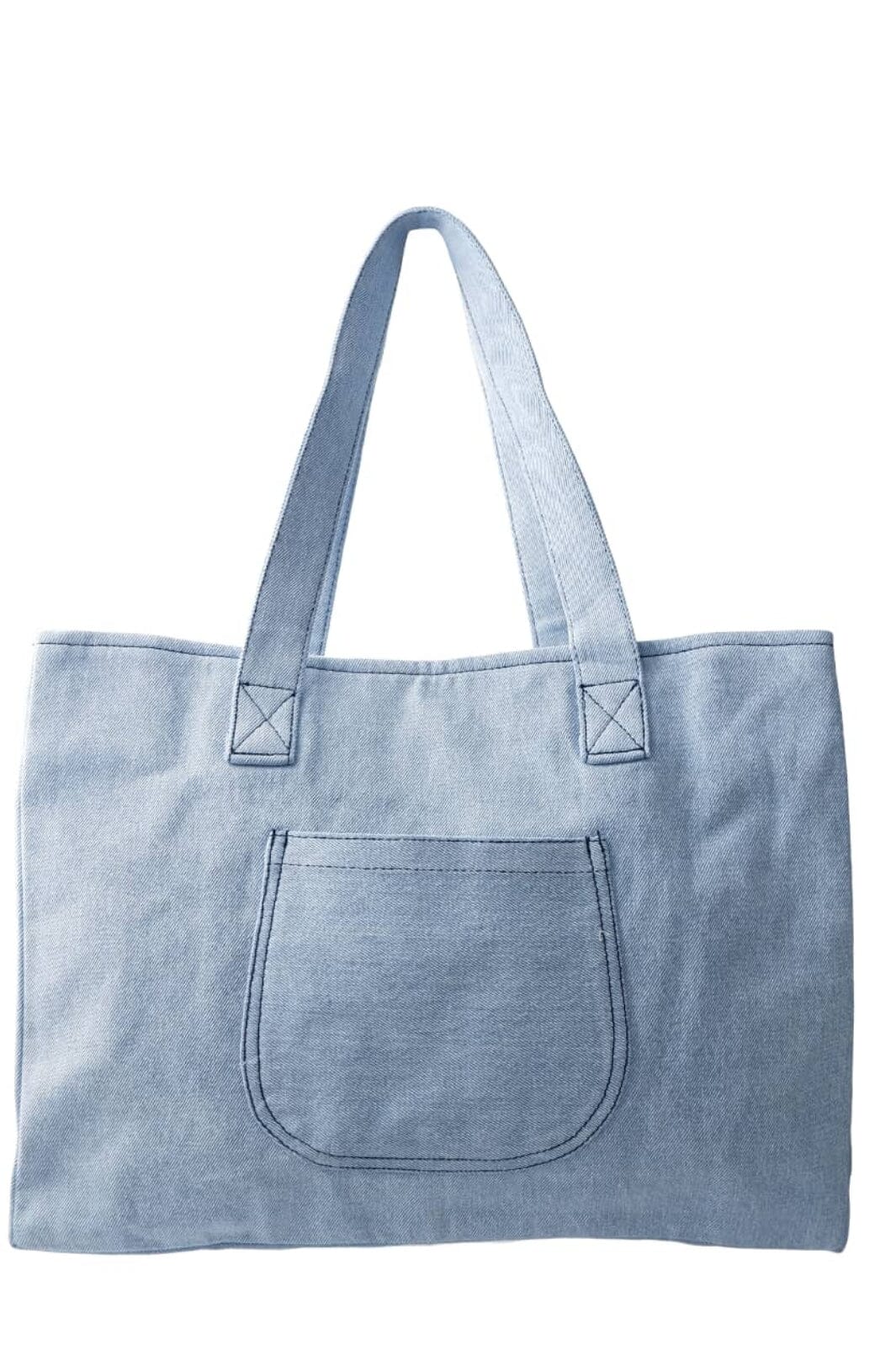 Black Colour - Bcdidde Denim Shopper Bag 9346 - Lt. Denim