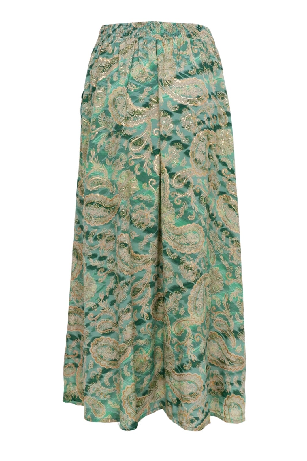 Black Colour - Bcluna Regular Skirt 39132 - Floral Green