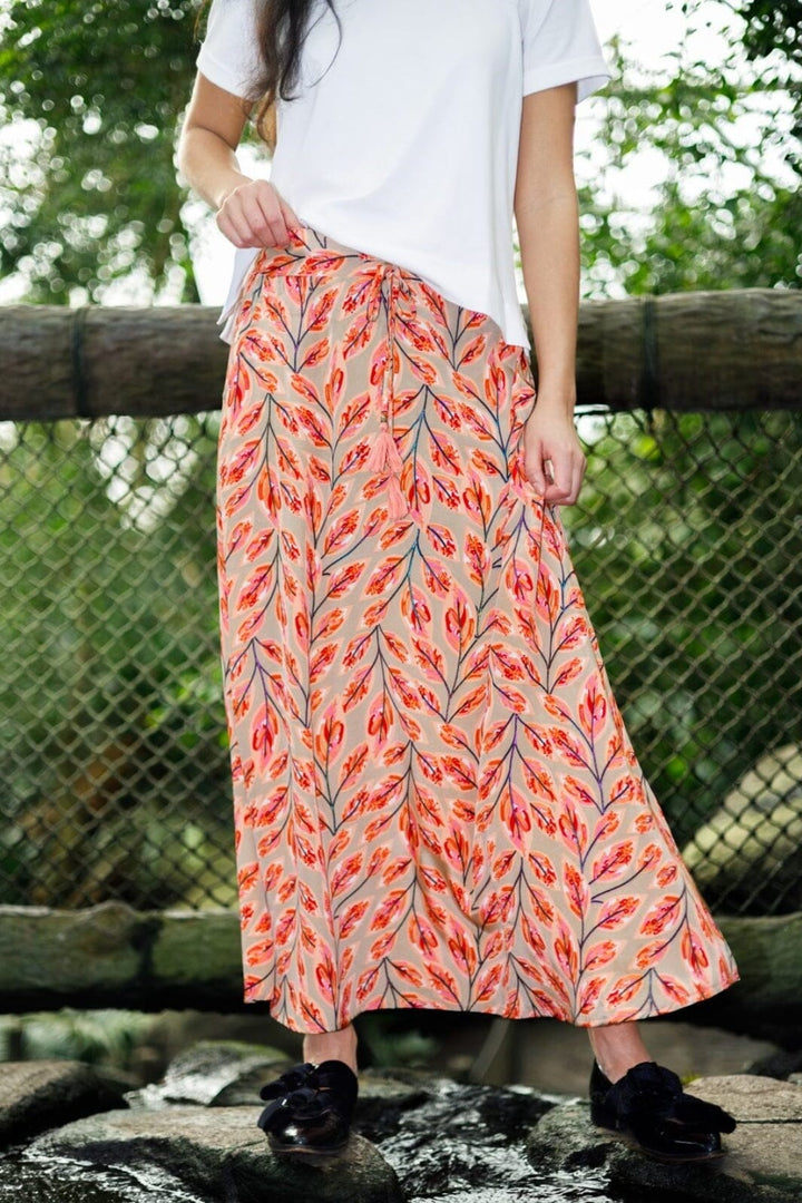 Black Colour - Bcluna Regular Skirt 39132 - Peach Leaf