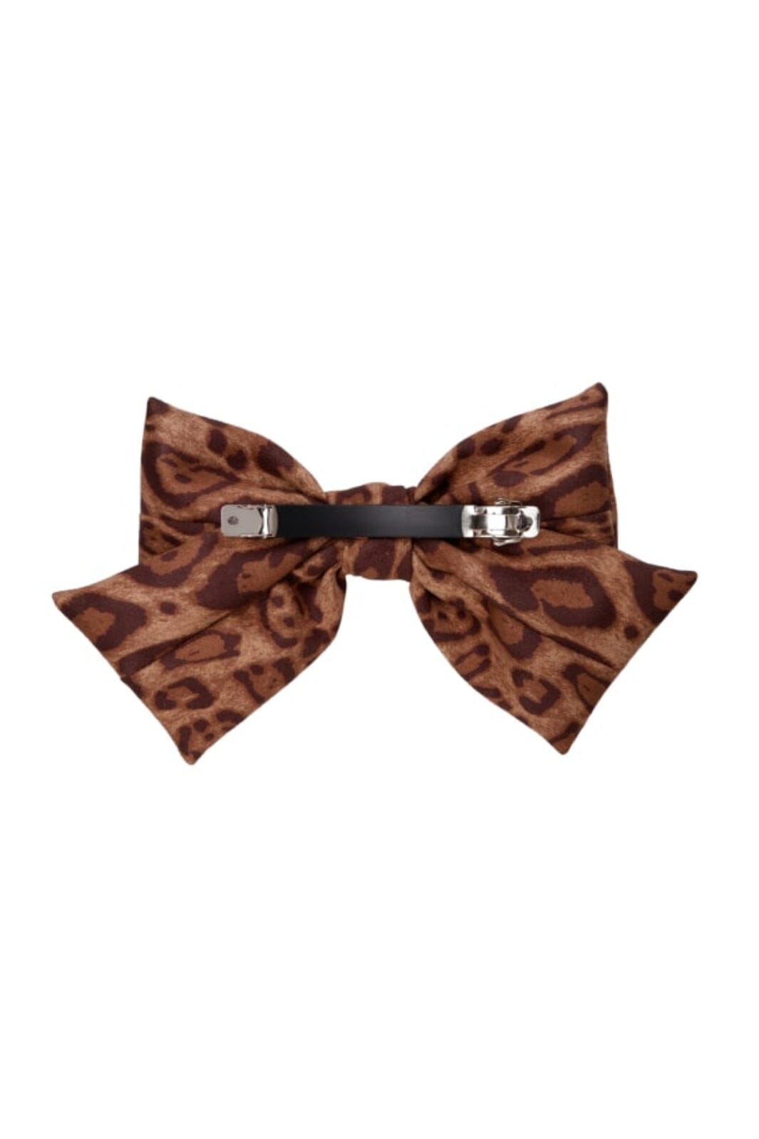 Black Colour - Bczelinda Big Bow Barette Hair Clip - Leopard Hårspænder 