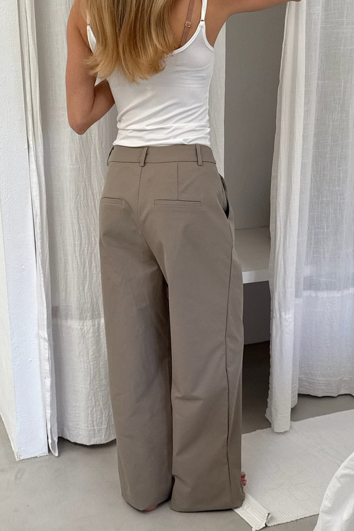 BYIC - Celinaic Pants A2351 - Khaki Bukser 