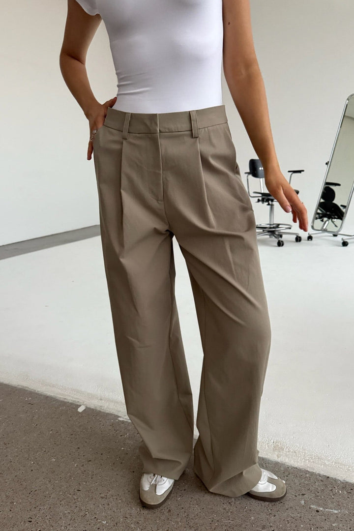 BYIC - Celinaic Pants A2351 - Khaki Bukser 