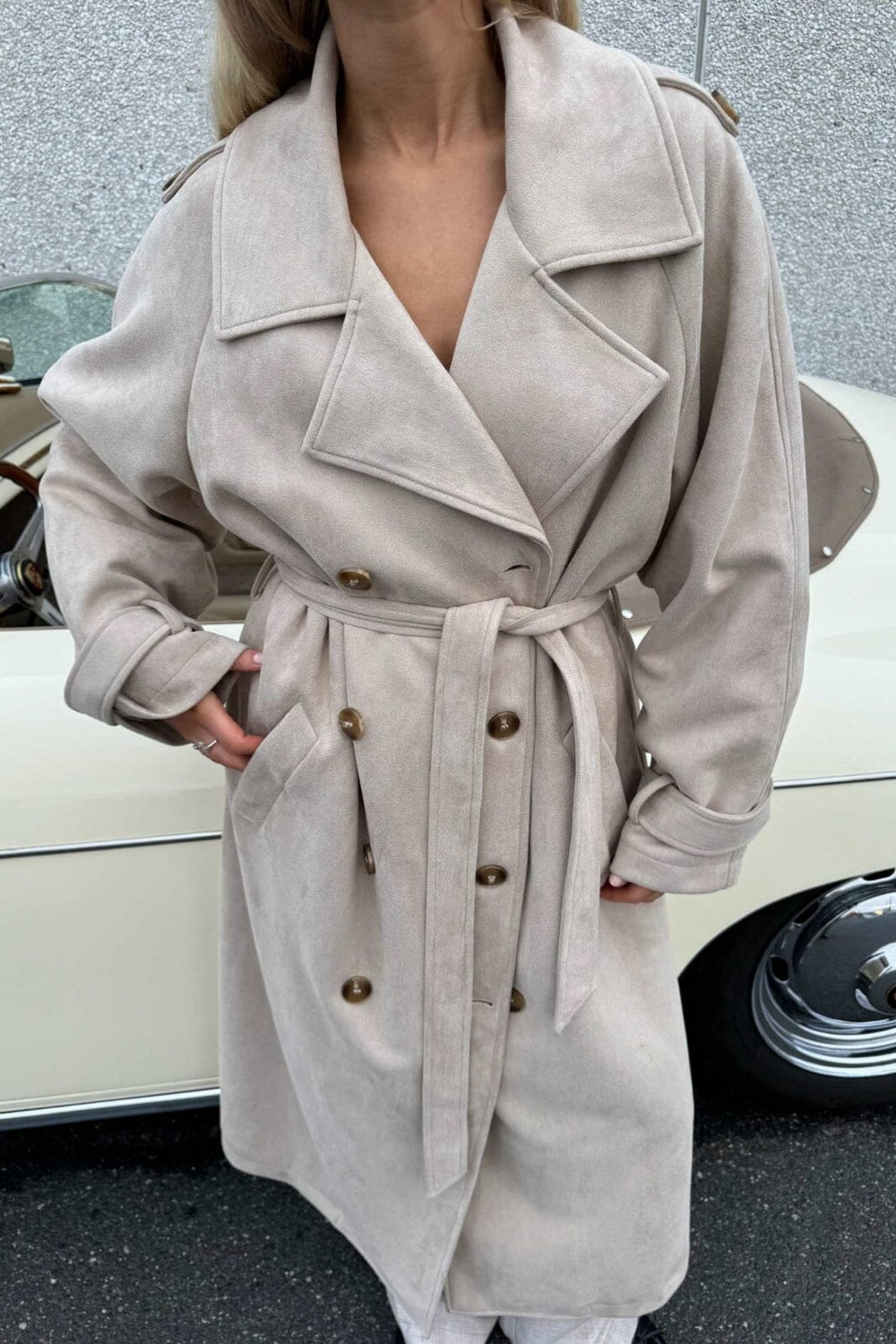 BYIC - Tillieic Trenchcoat - beige Beige Jakker 