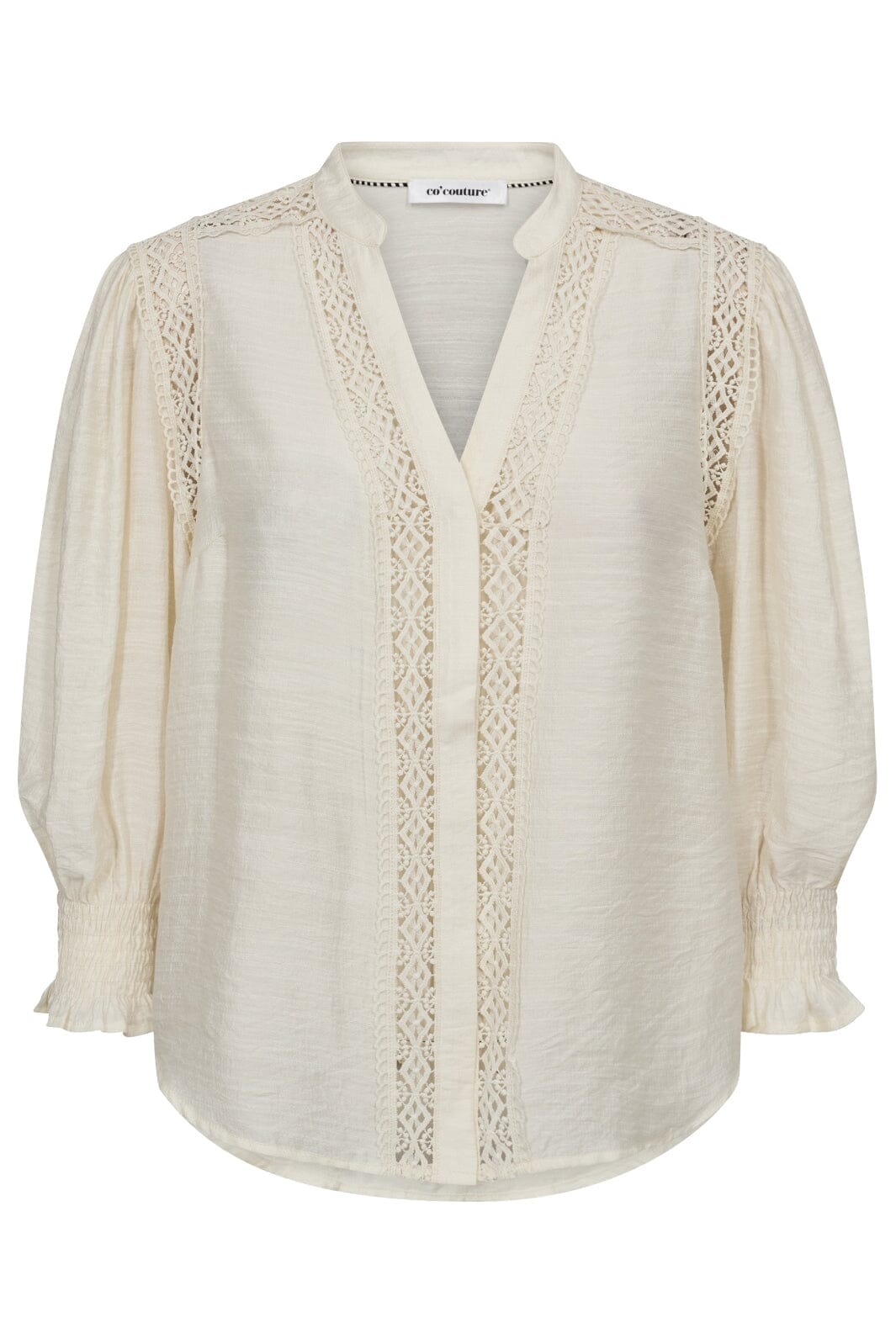 Co´Couture - Caryncc Ss Shirt 35787 - 11 - Off White