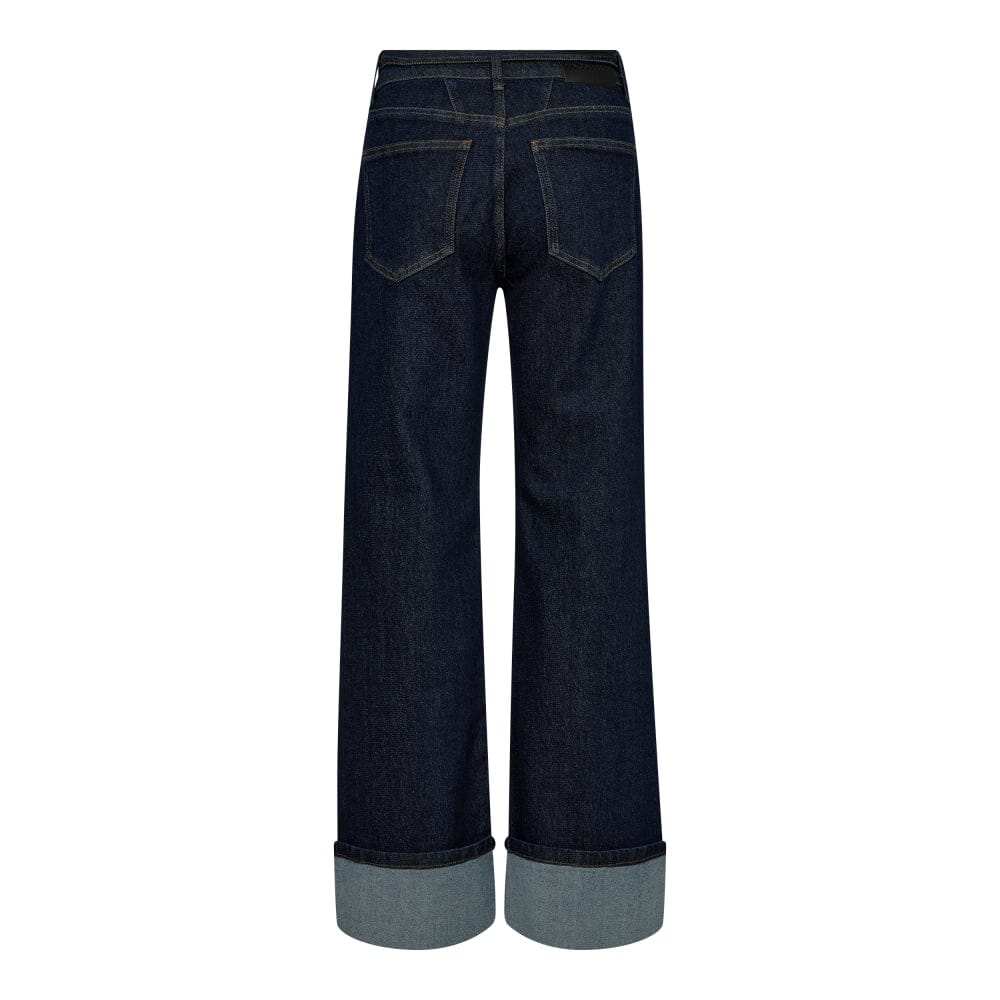 Co´couture - Hubbycc Reverse Ankle Jeans 31290 - 555 Dark Denim Bukser 