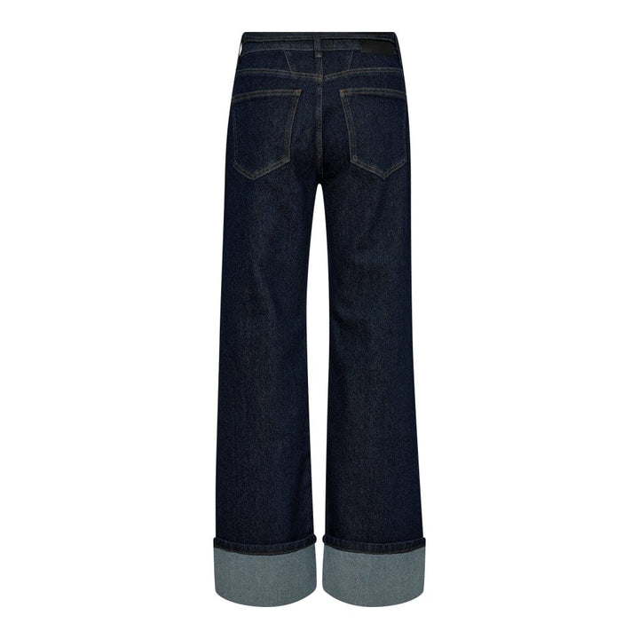 Co´couture - Hubbycc Reverse Ankle Jeans 31290 - 555 Dark Denim Bukser 