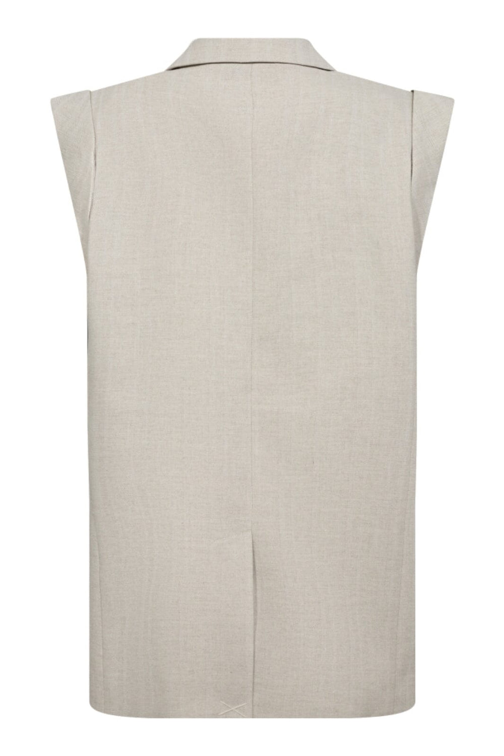 Co´Couture - Lisacc Linen Wing Vest 30309 - 199 - Bone