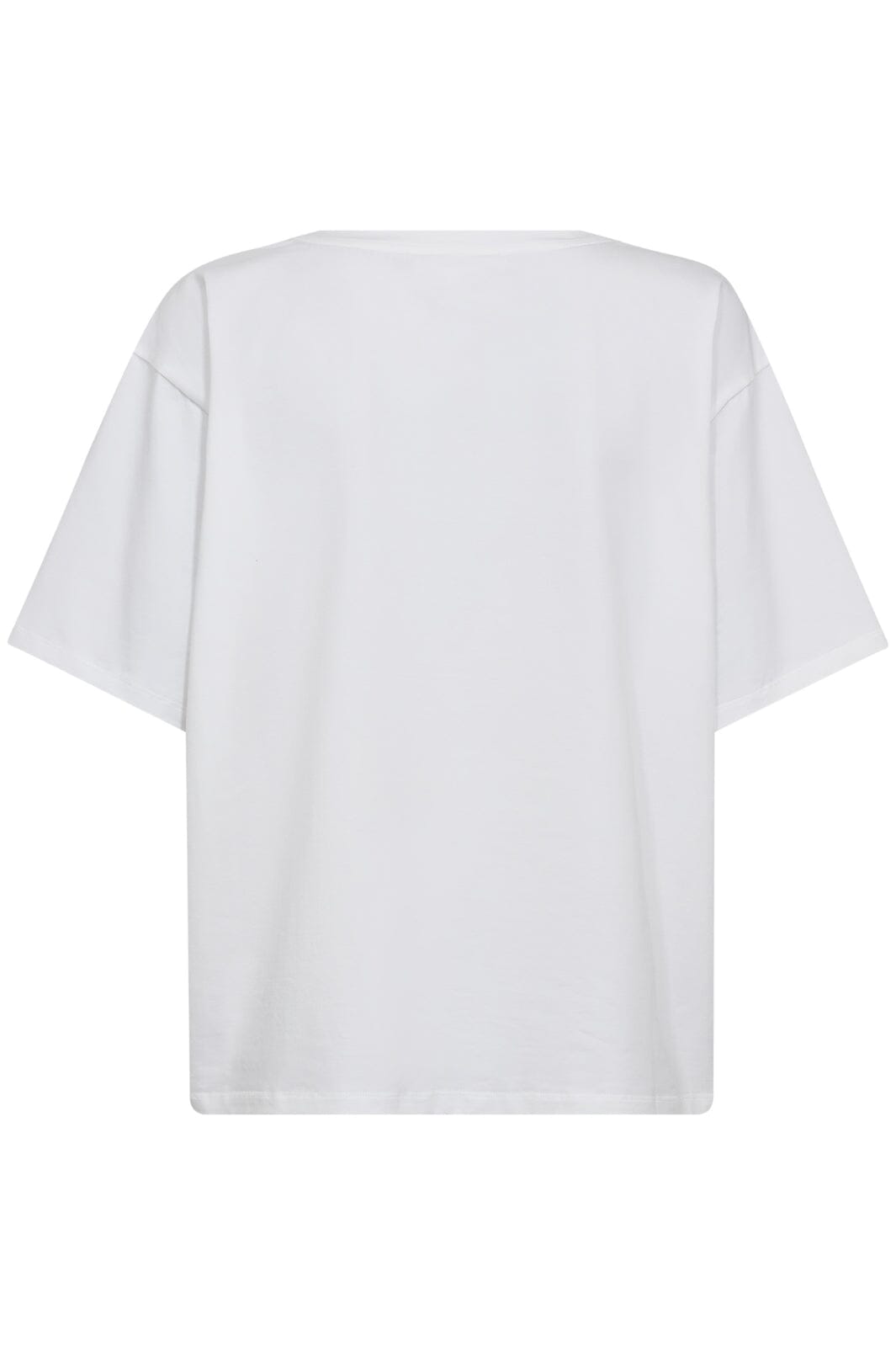 Co´Couture - Multicc Lips Oversize Tee 33154 - 4000 - White