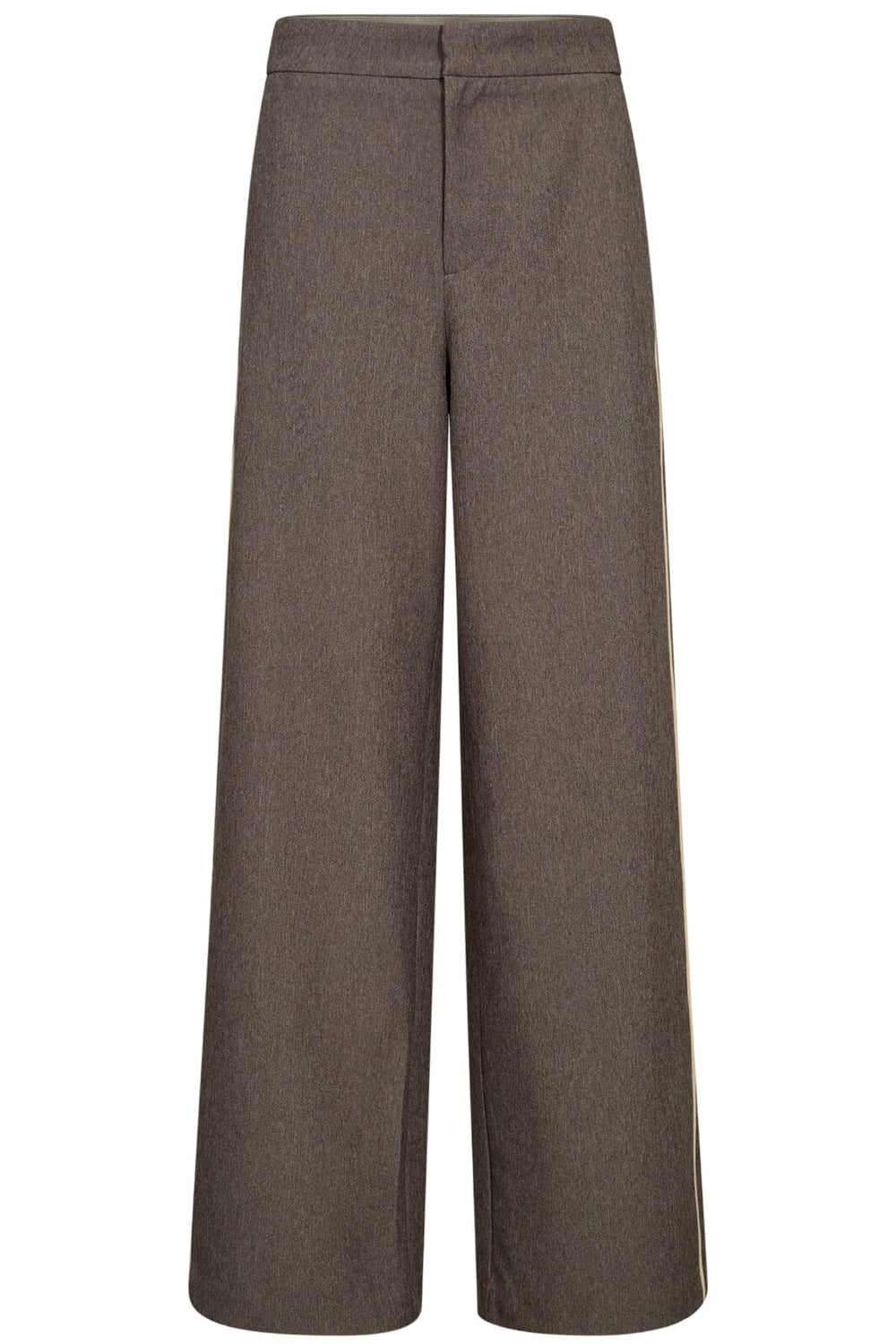 Co´Couture - Nanacc Piping Wide Pant 31476 - 984 - Mink