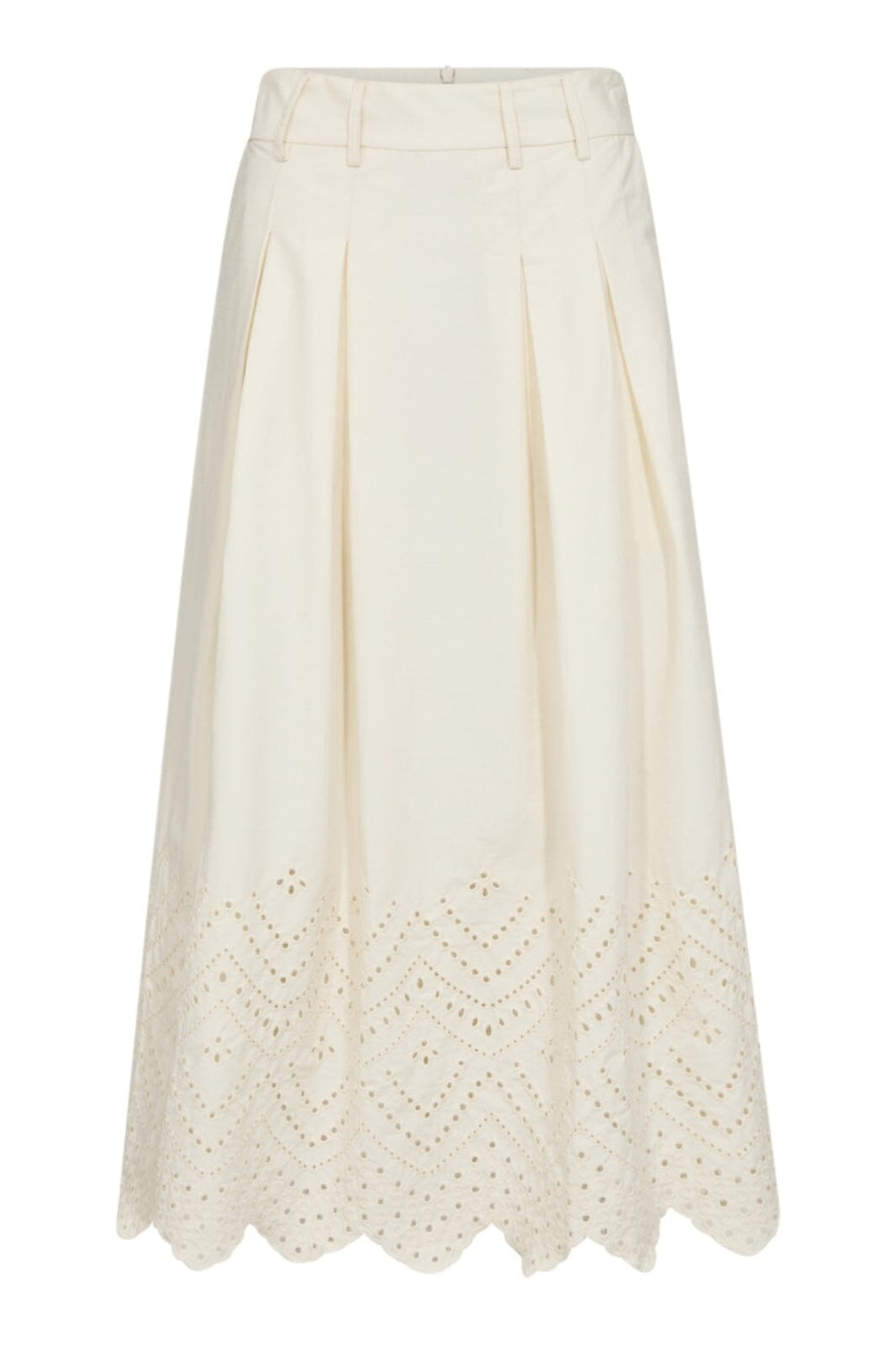 Co´Couture - Poppycc Anglaise Skirt 34203 - 199 - Bone