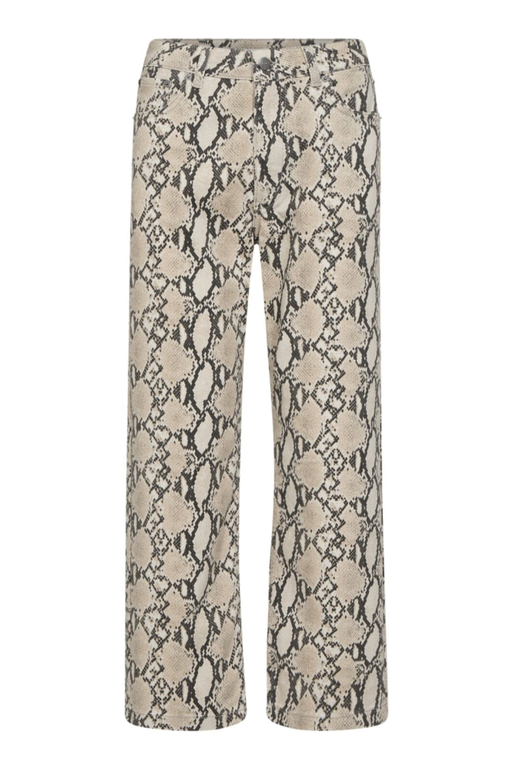 Co´Couture - Snakecc Crop Pant 31547 - 199 - Bone