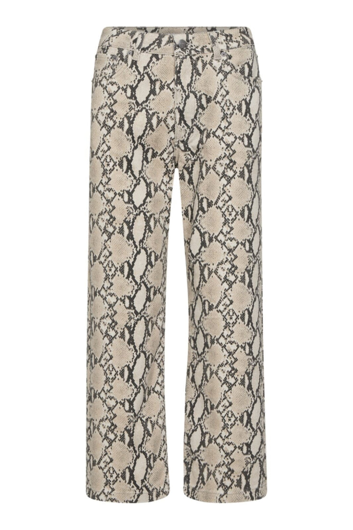 Co´Couture - Snakecc Crop Pant 31547 - 199 - Bone