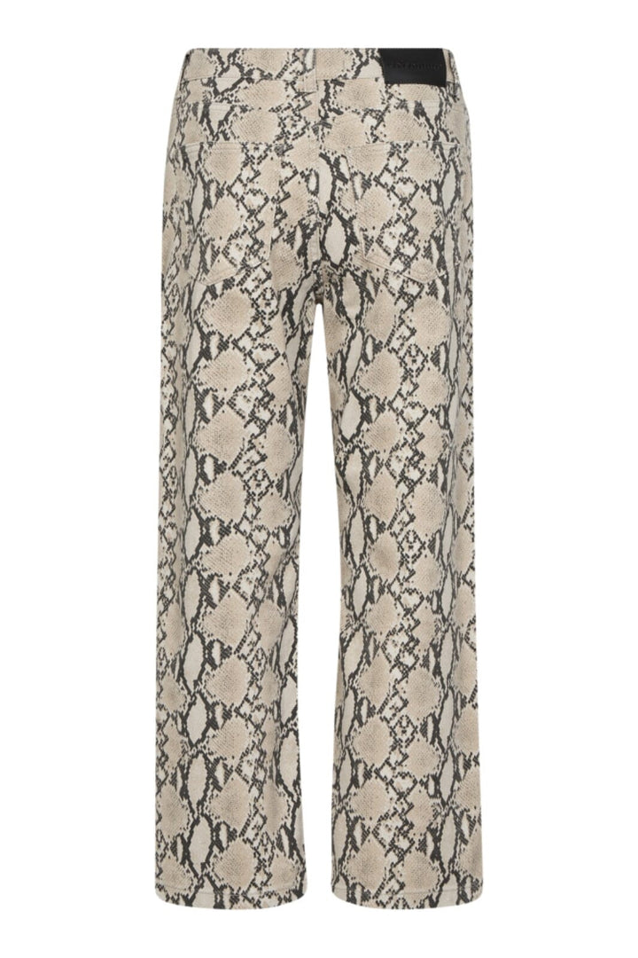 Co´Couture - Snakecc Crop Pant 31547 - 199 - Bone