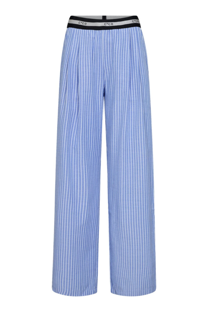 Co´Couture - Teacc Stripe Pant 31537 - 17 - Blue