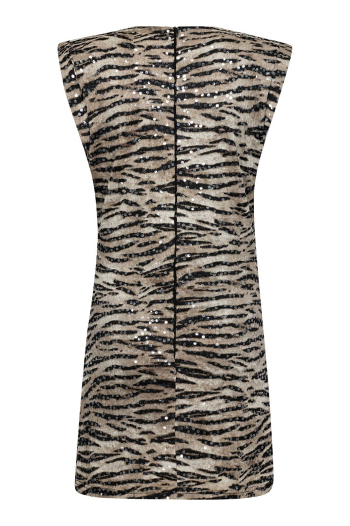 Co´Couture - Tigercc Sequin Dress 36453 - 199 - Bone