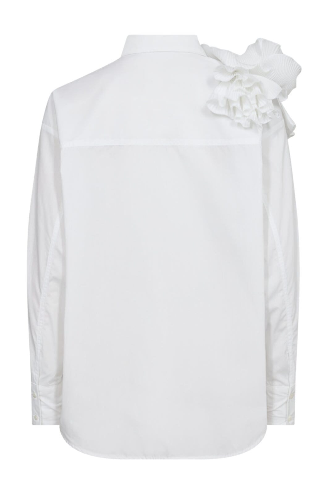 Copenhagen Muse - Cmpleat-Frill-Shirt 203636 - Bright white Skjorter 