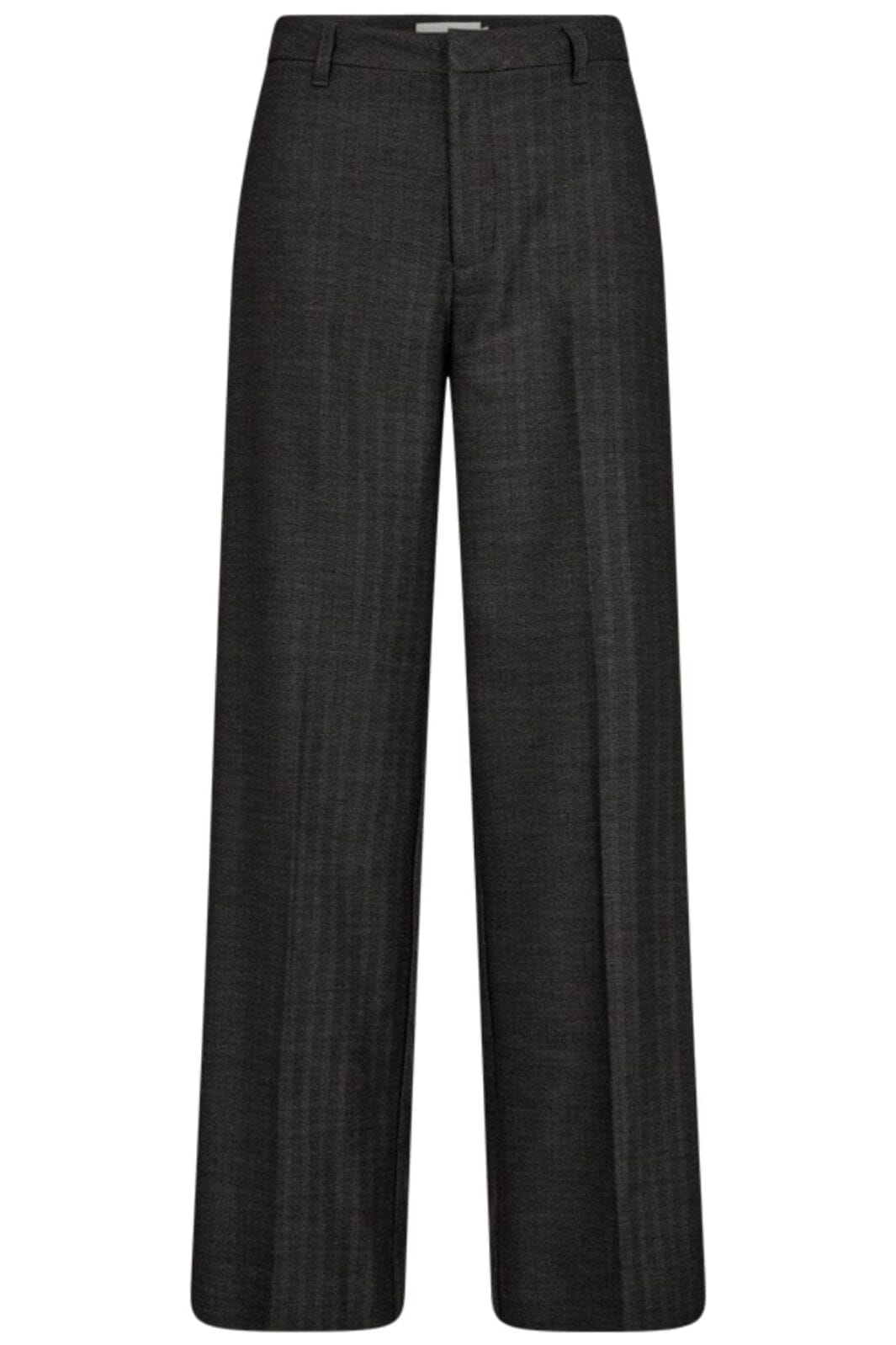 Copenhagen Muse - Cmtailor-Pants 204902 - Black w. Medium Grey Mel. Bukser 