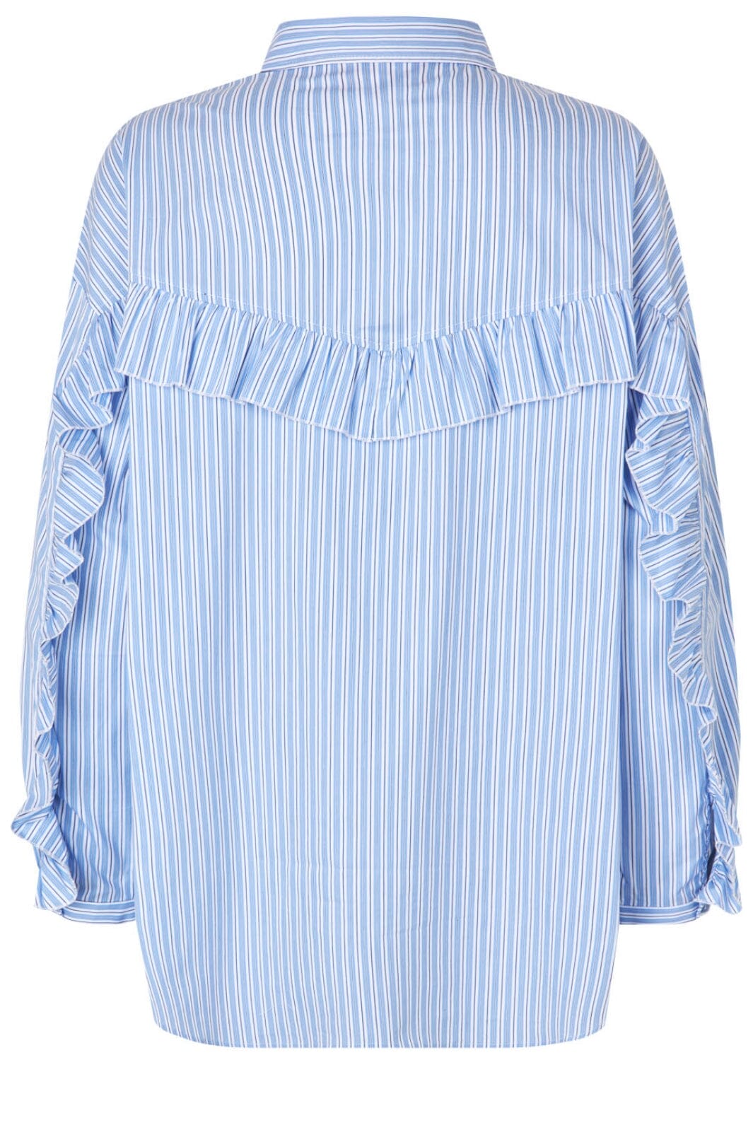 Cras - Blooming Shirt - 7021 7021 Blue Stripe Skjorter 