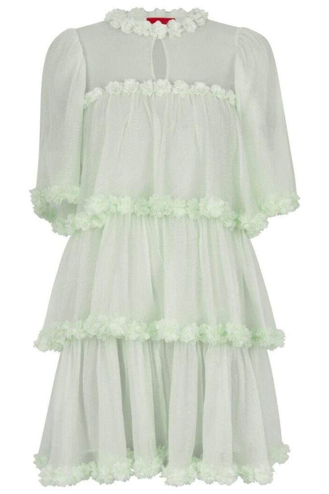 Cras - Flow Dress - 5004 5004 Dusty Green Kjoler 