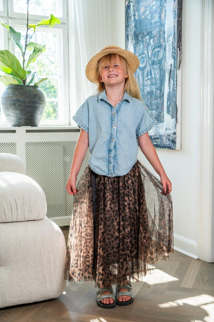 EMM Copenhagen - Kids Daisy Skirt - Leopard Nederdele 