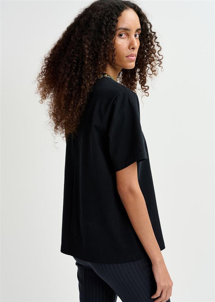 Essentiel Antwerp - Galenic - Black T-shirts 