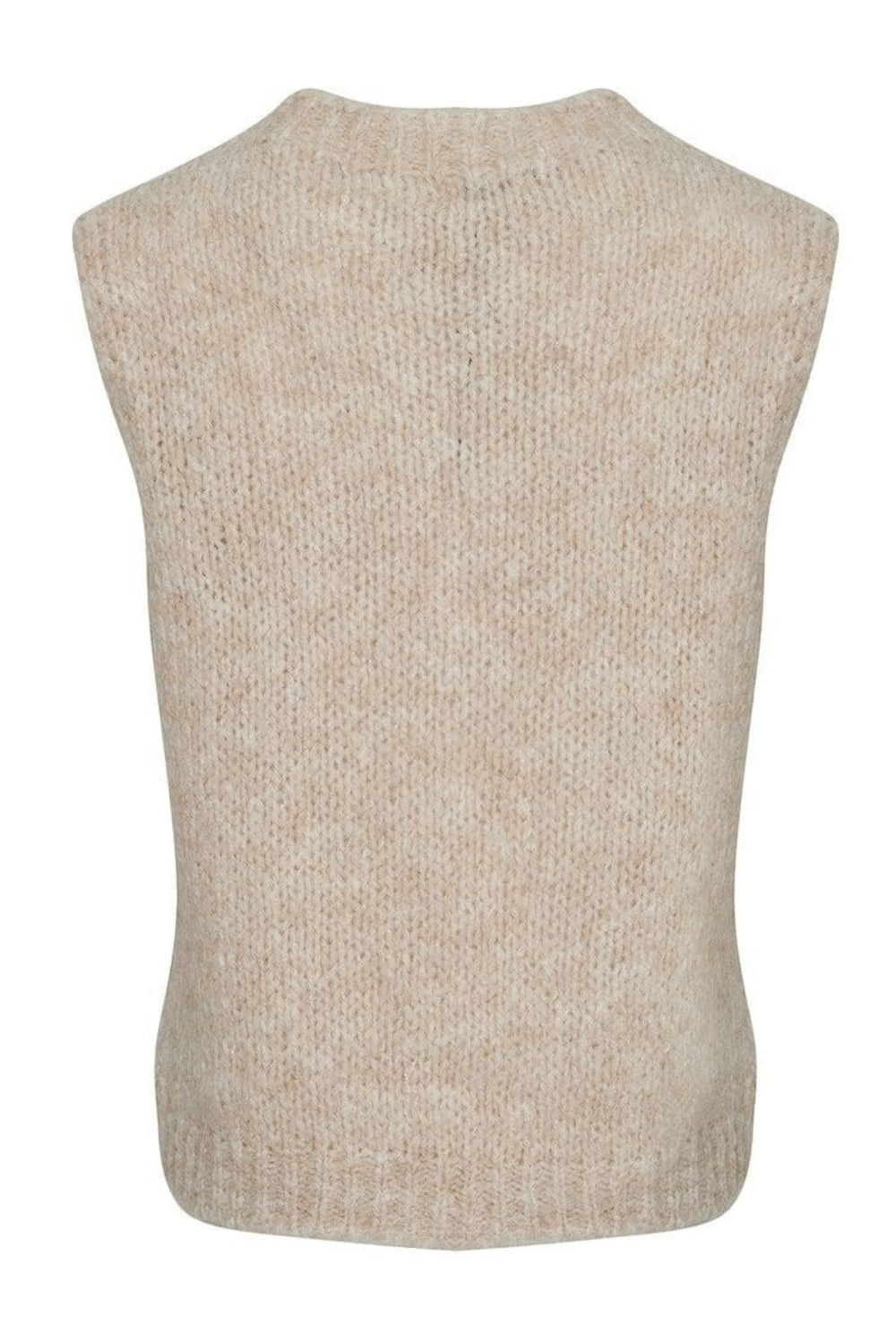 Forudbestilling - Noella - Kala Knit Vest 11162185 - Oatmeal