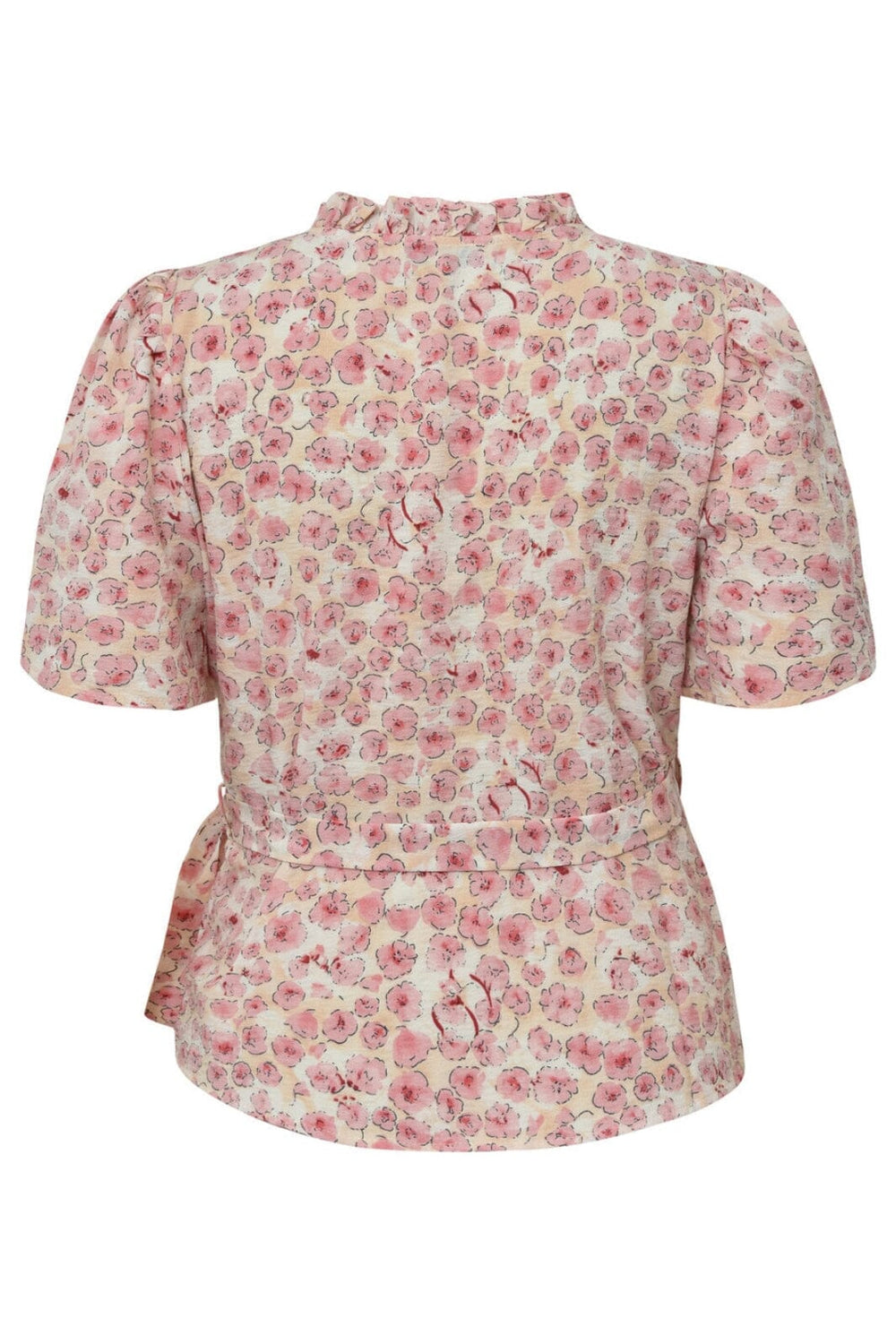 A-View - Peony Wrap Blouse - 258 Rose/Pink