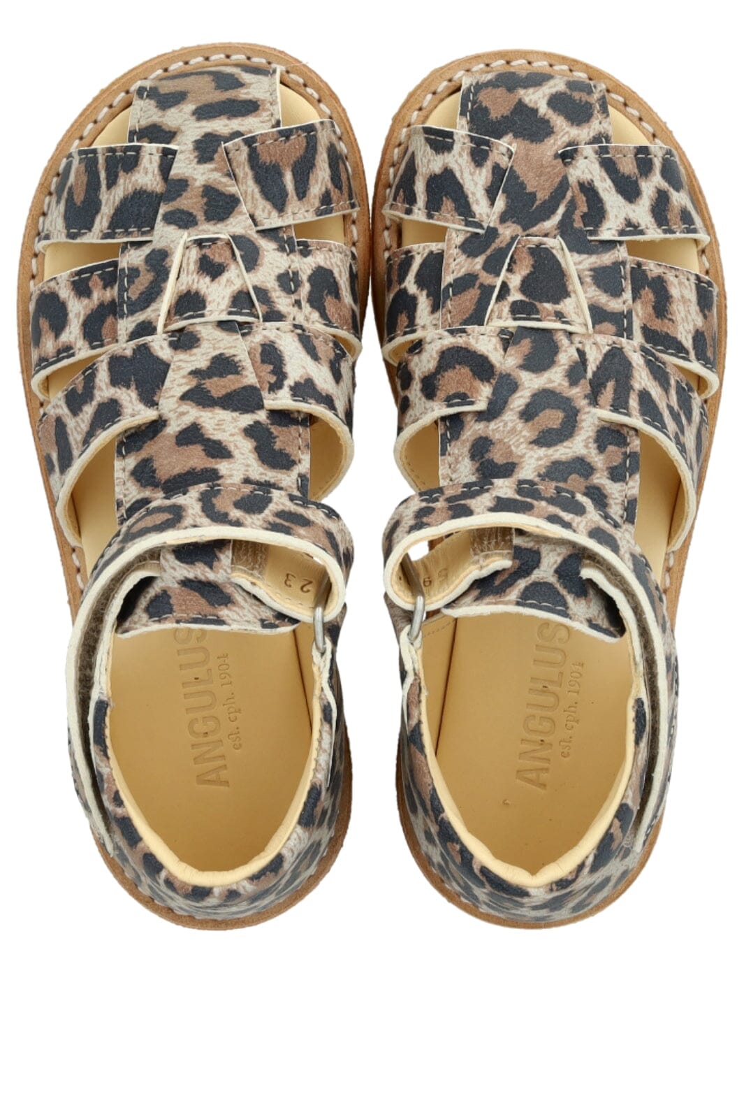 ANGULUS - 5019-101 - Leopard suede