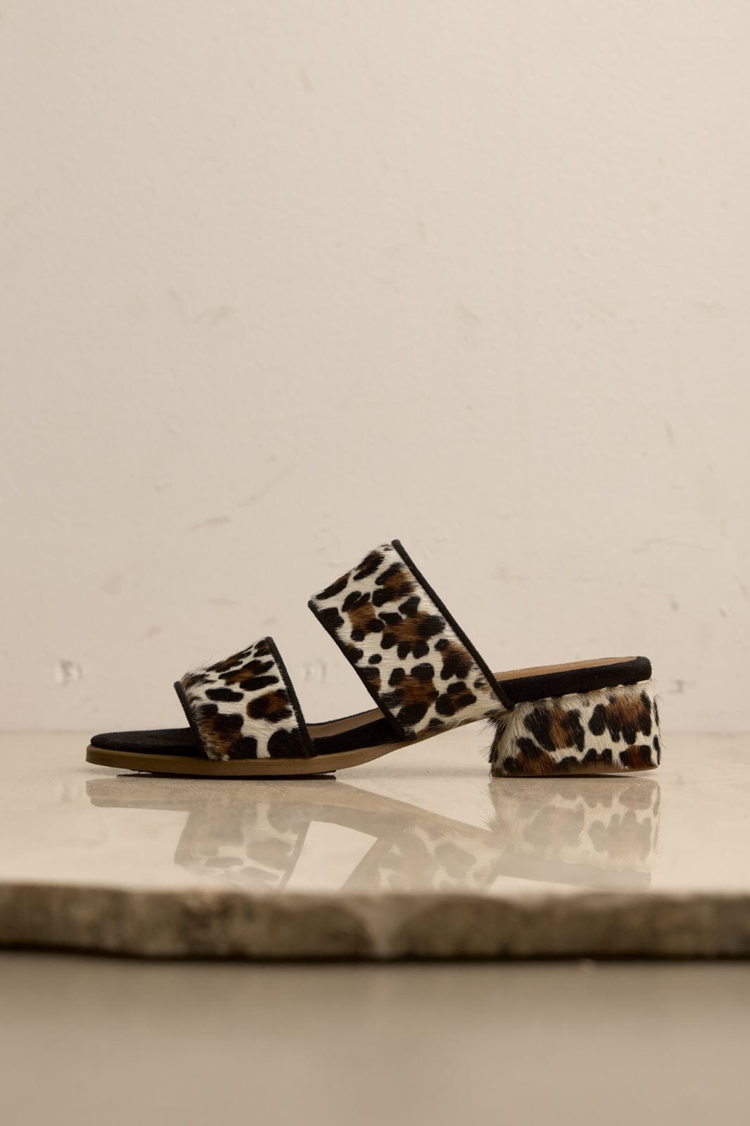 Forudbestilling - Angulus - 5848-102 - Leopard/Black Sandaler 