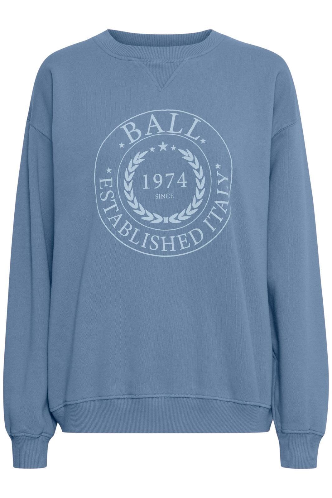 Forudbestilling - Ball - Babecca Sweat - 184027 Moonlight Blue Sweatshirts 