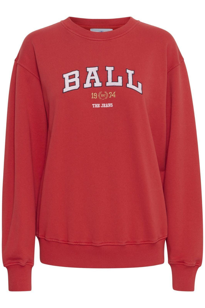 Forudbestilling - Ball - Baltaylor Sweatshirt - 181663 Chinese Red Sweatshirts 