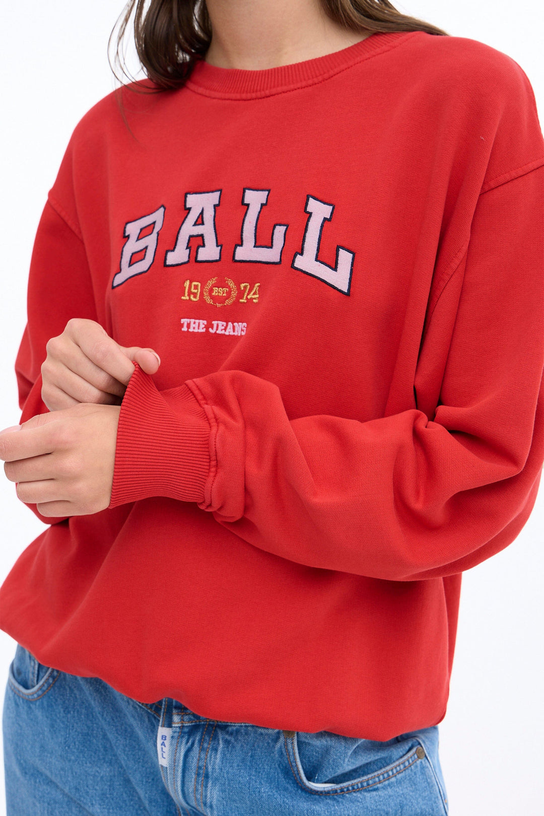 Forudbestilling - Ball - Baltaylor Sweatshirt - 181663 Chinese Red Sweatshirts 