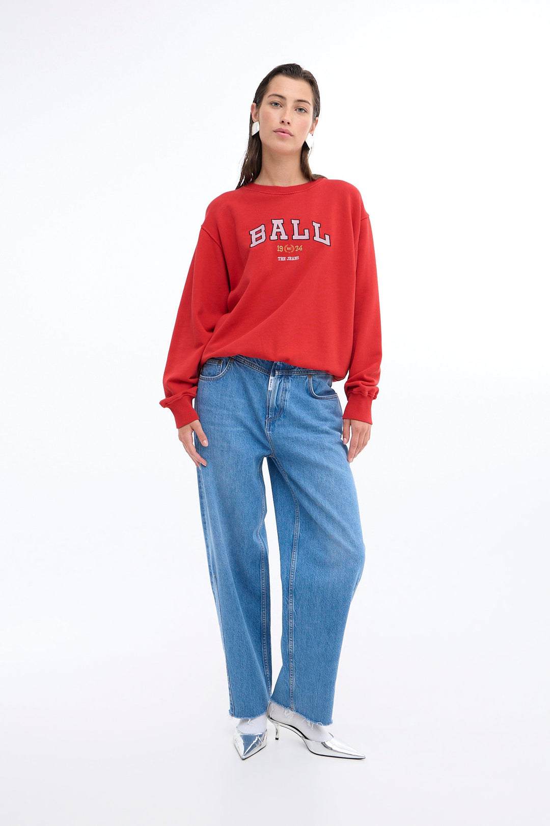 Forudbestilling - Ball - Baltaylor Sweatshirt - 181663 Chinese Red Sweatshirts 