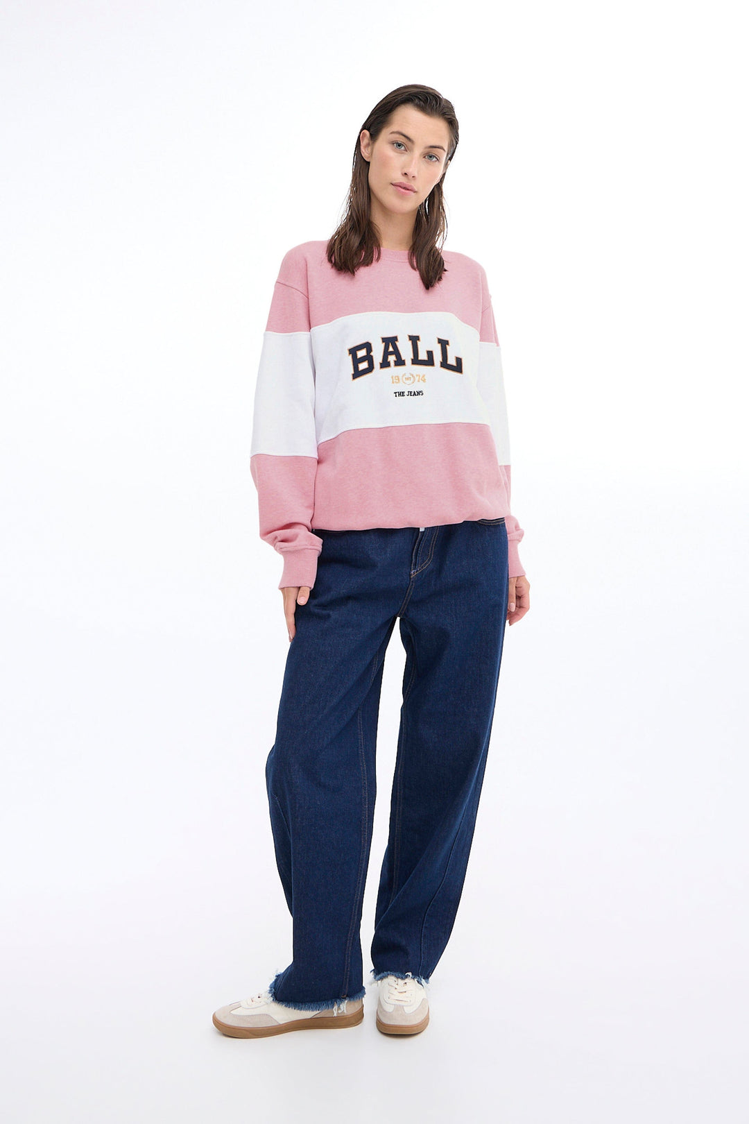 Forudbestilling - Ball - Bamontana Sweatshirt - 1621261 Azalea Pink Melange Sweatshirts 