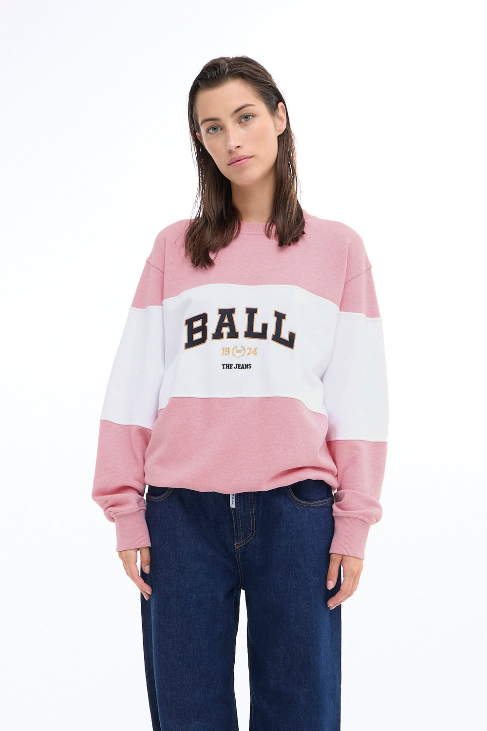 Forudbestilling - Ball - Bamontana Sweatshirt - 1621261 Azalea Pink Melange Sweatshirts 