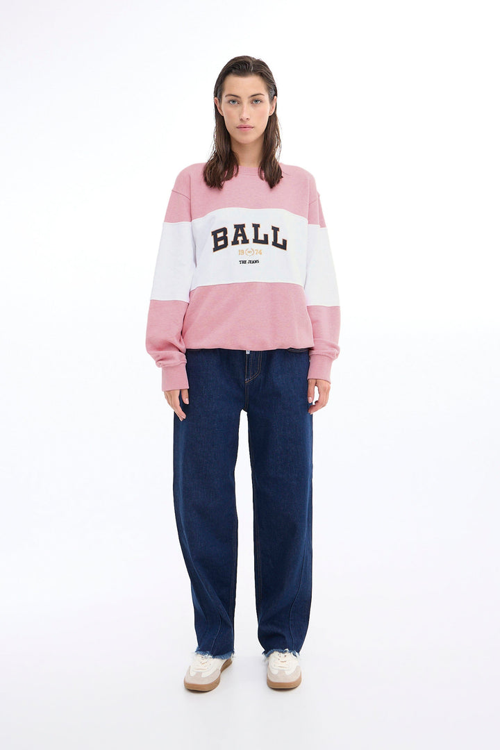 Forudbestilling - Ball - Bamontana Sweatshirt - 1621261 Azalea Pink Melange Sweatshirts 