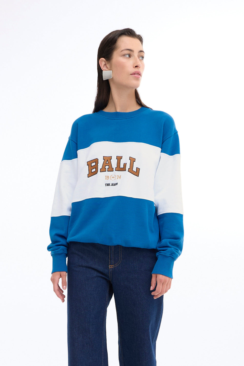 Forudbestilling - Ball - Bamontana Sweatshirt - 194056 Olympia Blue Sweatshirts 