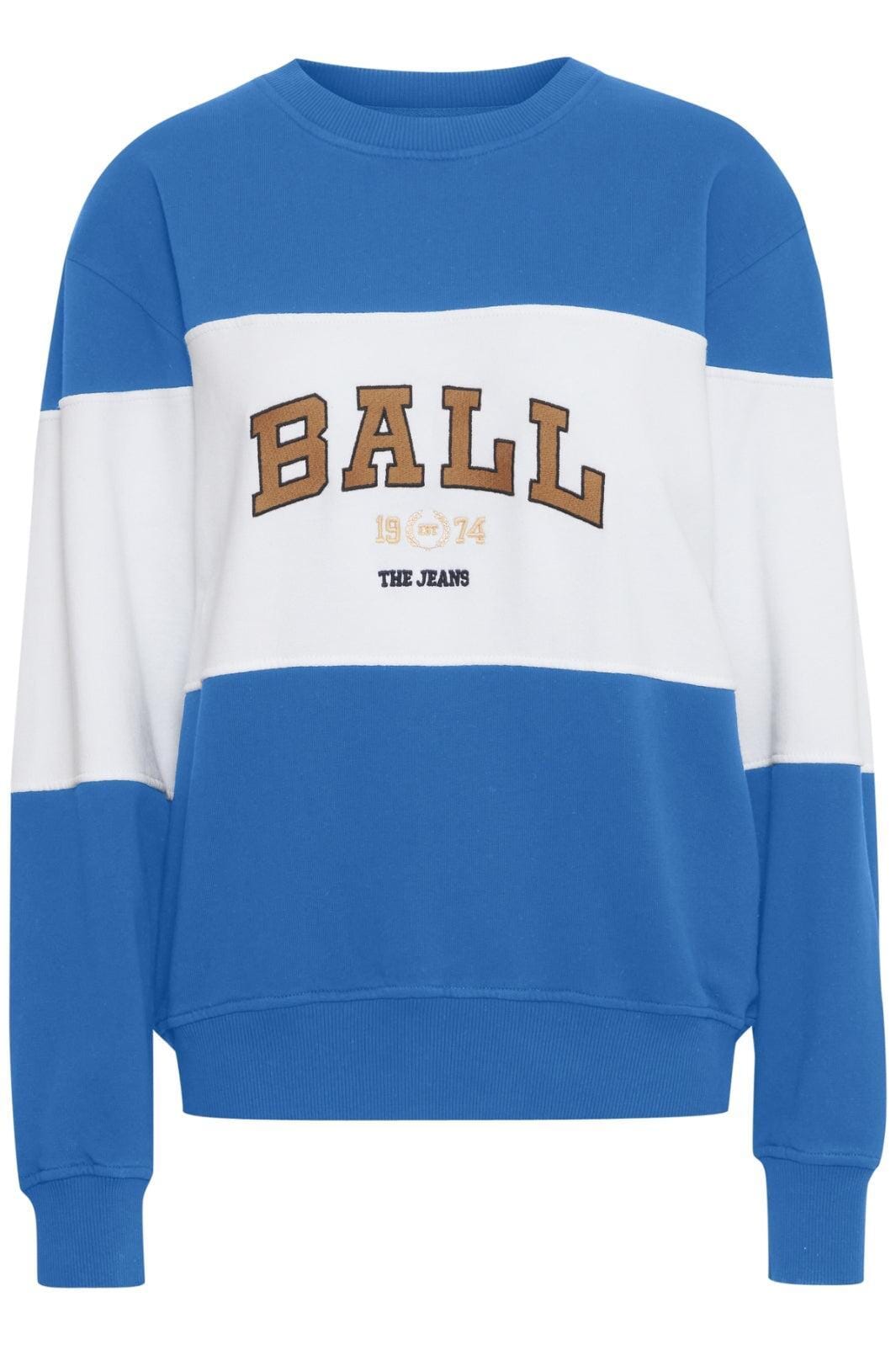 Forudbestilling - Ball - Bamontana Sweatshirt - 194056 Olympia Blue Sweatshirts 