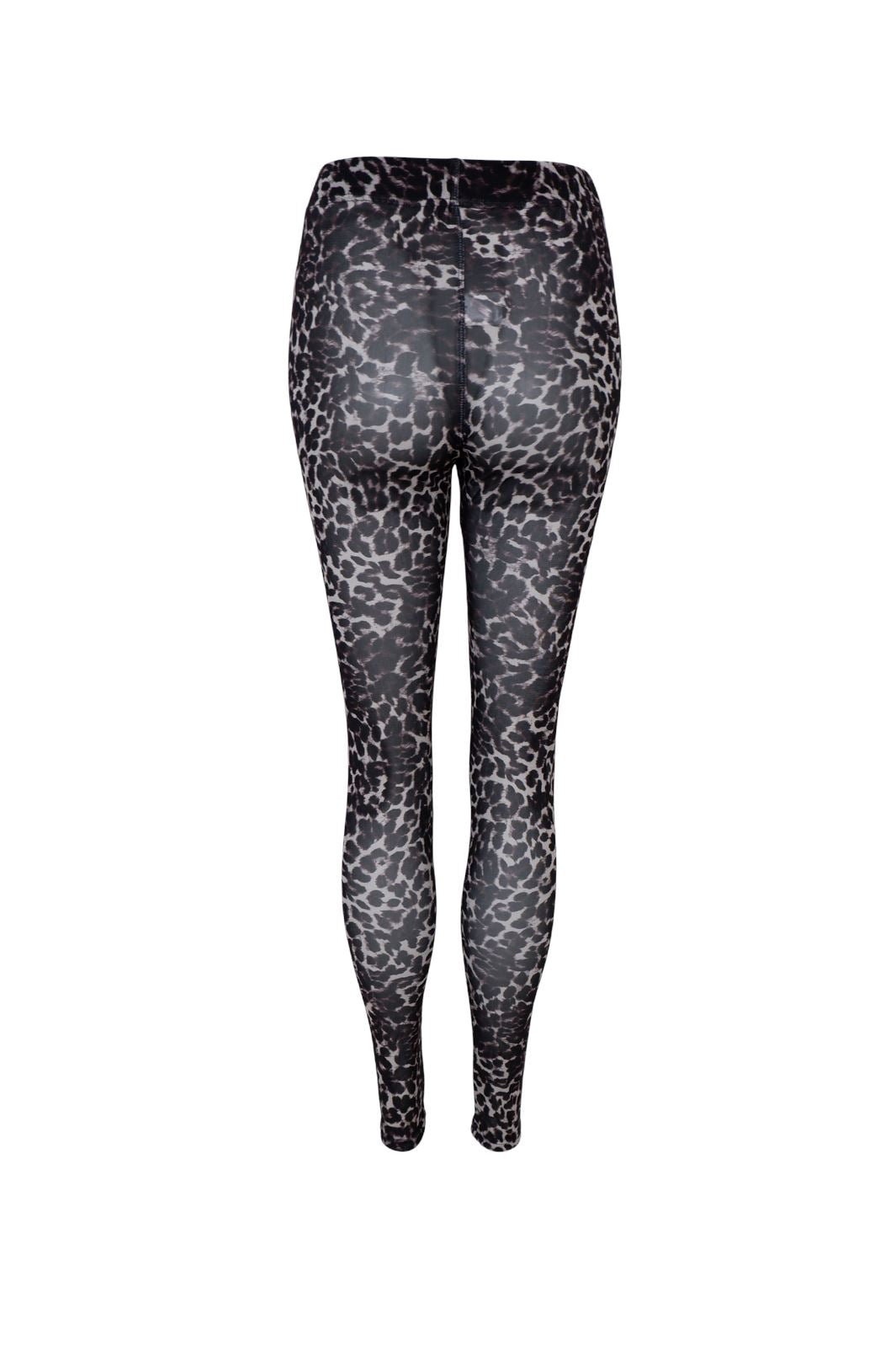 Black Colour - Bcannie Mesh Leggings - Grey Leo