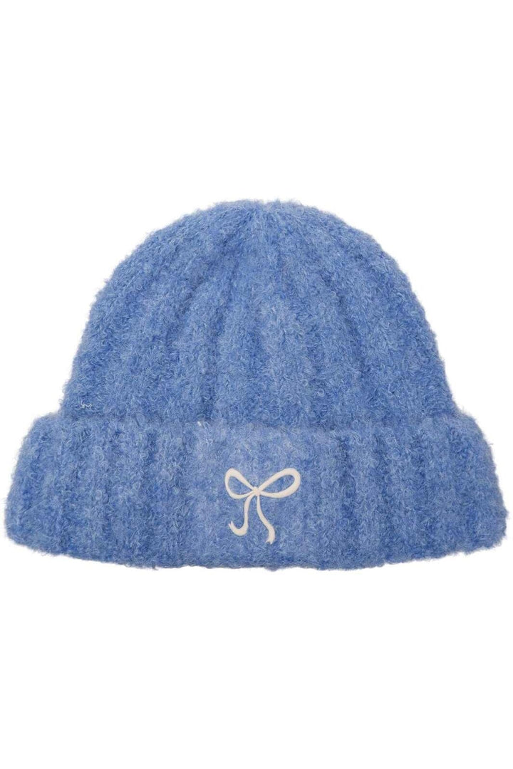 Black Colour - Bcbia Bow Hat 9794 - Blue